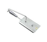 lopituwe Portable Fishing Diving Board Diver Plate Planer Boards for Easy Setup and Successful Fishing Experiences Trolling Board Sport Accessories Outdoor Tools, Silver, 13cm