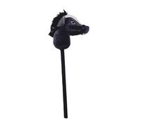 lopituwe Portable Plush Hobby Horse Stick Toy Fun Riding Experience Gift For Kids On Birthdays And Holidays Holiday Stick Horse Is Made Of Pp Cotton Plush Hobby Toy Kids , black , 70x20cm