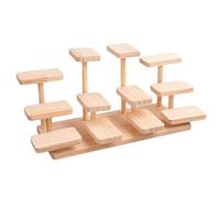 lopituwe Practical Figure Display Stand Enhances Organization and Presentation of Jewelry Dolls and Toys in Any Space Collectibles Display Shelf Cupcakes