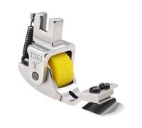 lopituwe Premium Sewing Machine Presser Foot Crafted Durable Provides Essential Tool for Professional Hemming Performance Sewing Presser Foot Rolled Hemmer, Yellow Gear, 6x3.5cm