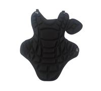 lopituwe Professional Catcher Chest Protector Adjustable Chest Guard Premium Safety Equipment For All Serious Athletes Catcher Protector Baseball Gear, Black, for Youth