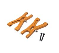 lopituwe RC Car Aluminium Alloy Rear Arm For 1/18 Wltoys A949 RC Car Arm Kit RC Car Aluminum Alloy Rear Swing Arms Aluminium, Gold