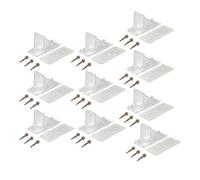 lopituwe Reliable Snow Guards and Roof Gutter Guards Block High Performance Safeguards Against Snow with Easy to Accessories Outside Good Impact Resistance Good Flexibility, Clear, 100mm