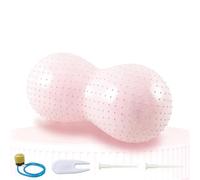 lopituwe Sensi Peanut Ball For Kids Premium Exercise Ball Pump Non Toxic Eco-Friendly Materials Guarantee Fun And Safe Playtime Bosu Pump And Breach Prevents, pink