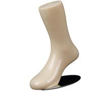 lopituwe Sock Mannequin Display Prop Exhibitions Retailing Socks Accessories While Maintaining Professional Look Sock Mannequin Foot Display Kids Fake Foot Model, Skin, 21CM