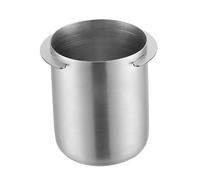 lopituwe Stainless Steel Coffee Filter Holder Dosing Cup Combining Modern Aesthetics with Practicality for Baristas Coffee Powder Picker Anti Flying Dust Powder Cup