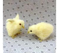 lopituwe Standing Hen Chick Simulation Farmyard Hen Model Handicraft Collect Lightweight Easy Maintenance And Easy To DIY As Handicraft. Vivid Art Real Life Standing Chick Simulation