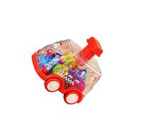 lopituwe Transparent Mechanical Gear Educational Toys Transforming Learning Into Fun Experiences For Kids DETAILThe Transparent Allows Children To Gears Inside , Red , 10x7x10cm