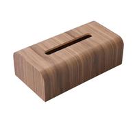 lopituwe Trendy Eco-Friendly Wood Tissue Box Container Blends with Any Home Decor Effortlessly Organizes Essentials in Chic Manner Facial Tissue Paper Box Cover Holder for