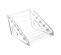 lopituwe Versatile Mini Dolls Display Stand Case Clear Acrylic Collectibles Stylish And Practical Organization Collectibles Mini Dolls Display Stand Case Clear, 7 Tier