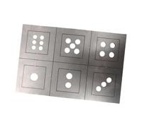 lopituwe Welding Practice Cube Kit Crafted Stainless Steel Helping Beginners Elevate Welding Abilities Rust Resistant and Sturdy Structure Cube Measures Approx 6.6cmx6.6cmx6.6cm/2.60inch X 2.60inch X