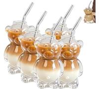 lopituwe Whimsical Bear Cup Featuring Enchanting Adding Cozy Vibe to,5pcs