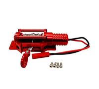 lopituwe Winch Add Functionality To RC Car Metal Winch Unleash Potential Rc Car Parts Machined Winch RC Car Winch Diverse Options, red