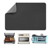 LOPNUR 20"x16" X-Large Appliance Slider, Appliance Sliders for Kitchen Appliances, 360° Rotating Sliding Tray for Coffee Maker, Heat Resistant Mat Cut to Fit Stand Mixer Air Fryer Microwave, Gray