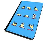 Lopo |WTF| Passport Cover/Holder. Pug Yoga | Travel Protection.