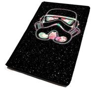 Lopo WTF | Passport Cover/Holder. Trooper Face - Pink Floral Pattern. Travel Protection.