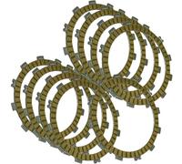 LOPOR 9Pcs Motorcycle Fibrous Street Clutch Discs Plates Compatible With Automotive Motorcycle Parts ZN1100 1984 ZR1100 2006 ZR1200 2005 ZRX 1100 1200 For Part Number 8K1927225B