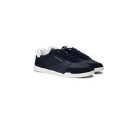 TOMMY HILFIGER Men's Lopro Mix Low-Top Trainers 8 (42) Blue