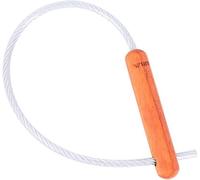 LOPUCK Multi Purpose Whip,Biker Whip,Runner Whip,Defensive Whip,Self-Defense Whip,Anti Wolf Whip,Animal Training Tool,Easy to Carry,Free to Bend,Stainless Steel Whip Head