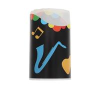 LOPUNER 1 Roll Musical Notes Bulletin Board Borders Trim: 16.4ft Wall Sticker for Music Classroom Back to School Room Wall Decor Music Concert Party Decoration