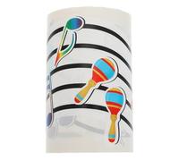 LOPUNER 1 Roll of 5m/16.4ft Adhesive Musical Notes Bulletin Board Borders Trim for Music Classroom Back to School Room Wall Decor Music Concert Party