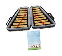 LOPUNER 1 Set Tone Portable Xylophone Percussion for Lightweight Educational Musical Instrument with Tuning for Early Development