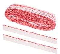 LOPUNER 100m Book Binding Strap Red White Book Head Cloth DIY Photo Album Making Materials Binding Kit