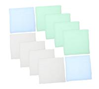 LOPUNER 10pcs Muslin Washcloths Soft and Gentle Burping Cloths for Boy Girl Versatile Hand Towels for Wiping Drool and Cleaning Faces Safe Cotton for Daily Use