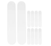 LOPUNER 10pcs Plastic Pen Bag with Zipper, Versatile Pencil Storage Container for Artists and Writers, Sturdy Stationery Protective Pouch Suitable for Makeup and Jewelry Storage