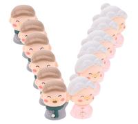 LOPUNER 12 Pcs Anniversary Cake Topper Romantic Birthday Decorations Funny Happy Birthday Cake Toppers Grandma Figurines Happy Anniversary