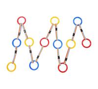 LOPUNER 12pcs Child Leashes for Toddlers Group - Safety Walking Rope with Reinforced Handles - Anti Lost Traction Strap for Daycare, Preschool, Teachers Use