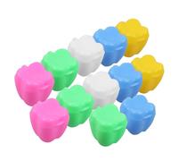 LOPUNER 12pcs Plastic Baby Tooth Keepsake Container for Girls and Children Lightweight and Easy to Carry Tooth Storage Box a Memorable Keepsake Style
