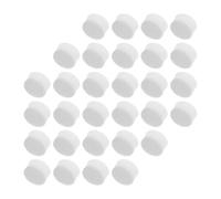 LOPUNER 150pcs White Resin Guitar Fingerboard Dot Markers for Bass and Guitar, 4mm High Visibility Fret Position Inlays, for Practice Rooms and Stage Setups