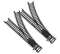 LOPUNER 1Pair Electric Train Set for Realistic High Speed Y Tracks Compatible with Major Brands DIY Assembly for Creative for Boys