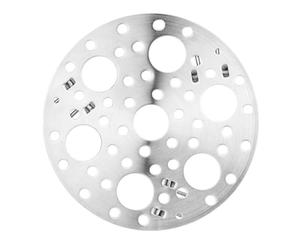 LOPUNER 1pc Foldable Stainless Steel Steaming Rack for Even Heat Distribution Egg Baked Goods Holder with Breathable Design Easy to Clean for Kitchen Cooking Use