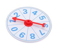 LOPUNER 1Pc Prize Wheel Teaching Activities Prop Hanging Turntable for Parties Small Spin Plate for Fun Draw Games Easy to Use Game Supplies