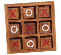 LOPUNER 1Set Wooden Toe Interactive Chess Game for Parents Sharpens Strategic Thinking Smooth Edges Family Board Game for Leisure and Fun