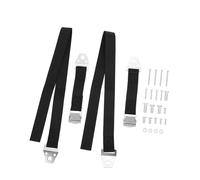 LOPUNER 2 Pcs Black Anti-tip Tv Screen Straps Made of Polyester and Zinc Alloy for Children Earthquake Protection to Keep Artwork and Mirrors Secure