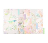 LOPUNER 2 Sets Colorful Loose Leaf Binder Index Dividers for Notebooks and Journals with Classified Label Tabs for Quick Reference and Organization in Planners Files and Diaries