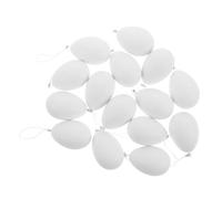 LOPUNER 25pcs Easter Egg Ornaments for DIY Painting Kit with Cell Phone Chains Blank White Eggs for Creative Crafts Stylish Party Decorations and Fun Activities