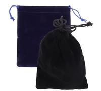 LOPUNER 2pcs Cube Puzzle Drawstring Bags Soft Protective Storage Pouches Lightweight Reusable Small Sundries Carrier for Outdoor Travel and Everyday Use