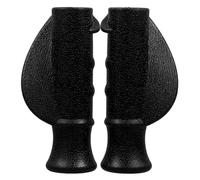 LOPUNER 2pcs Ergonomic Wheelchair Handle Grips Comfortable Hand Covers for Walkers Mobility Easy Installation Cleaning for Elderly Injured Disabled Users