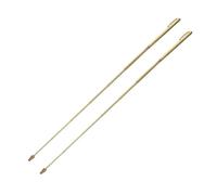 LOPUNER 2pcs Metal Dowsing Rods Telescopic Detection Tool for Water Minerals Resources Portable Alloy Stainless Steel Divining Rods for Outdoor Use