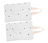 LOPUNER 2pcs Portable Wipes Pouch Stroller Bag Travel Wipes Case Car Seat Back Tissue Holder Wall-mounted Wet Dispenser Holder