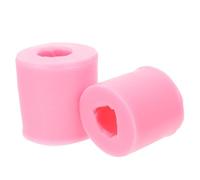 LOPUNER 2pcs Silicone Floral Baking Molds for Cake and Chocolate DIY with Smooth Inner Wall Design, Reusable Cookie Biscuit Molds for Home Baking and Artistic Literacy Activities