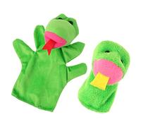 LOPUNER 2Pcs Snake Hand Puppet Interactive Finger Puppets for Parent Play Lightweight and Safe Educational for Imagination and Creativity Development