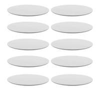 LOPUNER 30pcs Phone Back Magnet Plate Round 60mm Stainless Steel Adhesive Ultrathin Discs for Smartphones Handsfree Driving in Automobiles