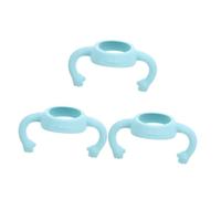 LOPUNER 3pcs Silicone Bottle Handle Feeder Handle for Milk Bottle Nursing Grip Accessories
