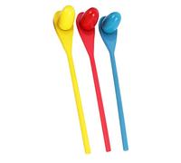 LOPUNER 3Sets Balancing Game for Wooden Sensory Integration Training with Spoon and Ball Random Color for Birthday Parties and Kindergarten Activities