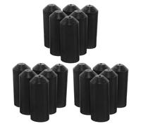 LOPUNER 40pcs Rubber Wire End Cover - Cable Wrap Caps Insulation Protectors - Waterproof & Weatherproof Heat Shrinkable Covers for Secure Sealing of Electrical Wires Cords